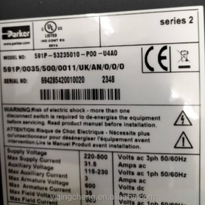 ตัวแปลงไฟฟ้า Parke SSD 591P 15A 2Q 220V/500V 3 เฟส AC เป็น DC รุ่น 591P-53235010-P00-U4A0 - Product Image 3