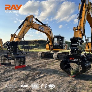 Pinza Hidráulica Profesional de Alta Resistencia para Demolición y Clasificación, 4 Acopladores Intercambiables, Motor, Compatibilidad con Excavadoras de 1-30t, <span class=keywords><strong>RAY</strong></span> - Product Image 5