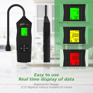 مسبار 17 بوصة قابل لإعادة الشحن مع شاشة LCD للتحقق من تسرب غازات غاز الميثان الطبيعي القابلة للاحتراق - Product Image 2