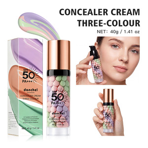 Correcteur Liquide Trois Couleurs, Lotion Isolante <span class=keywords><strong>Mixte</strong></span>, Maquillage Hydratant, Base de Teint Illuminatrice, Cosmétiques - Product Image 3