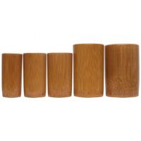 Kit de ventouses traditionnel chinois pour massage, thérapie corporelle, ventouses en bambou carbonisé pour la santé