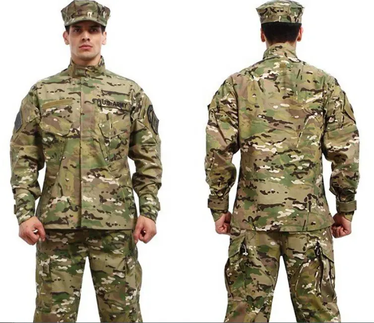 Wholesales पुरुषों लिंग सेना का लड़ाकू शर्ट छलावरण सूट सैन्य वर्दी