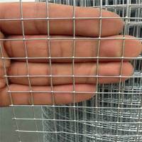 Rouleau de tissu de quincaillerie 1/2in 0.7mm 24inch X100ft pour clôture de poulet clôture de cage en fil de lapin galvanisé après treillis métallique de fer soudé