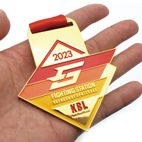 Médaille de championnat de boxe Prix de réussite sportive personnalisé Style coréen personnalisé