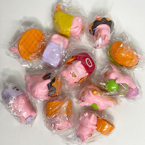 12 estilos deliciosos alimentos temáticos lindo cerdito arte juguete Piglet figurita divertido juguete de moda <span class=keywords><strong>restaurante</strong></span> gracias regalo Idea - Product Image 5