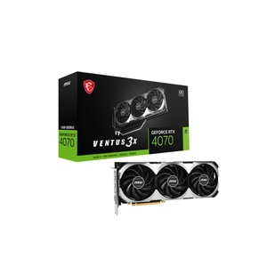 Nouvelle arrivée carte graphique MSI GeForce RTX 4070 VENTUS 3X 12G OC pour ordinateur de bureau 4070 GPU - Product Image 1