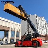 Chine Haute qualité 40 tonnes Port chariot élévateur machines 45ton conteneur atteindre empileur pour conteneurs