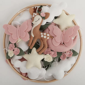 <span class=keywords><strong>โมบาย</strong></span>ติดเตียงเด็กแบบไม้ ลายกุรอาน ตุ๊กตาสัตว์ ดอกไม้ <span class=keywords><strong>ผีเสื้อ</strong></span> สีธรรมชาติ พร้อมเสียงเพลง สำหรับเด็กทารกและเด็กเล็ก ขายส่ง CE CPC รับผลิตตามแบบ - Product Image 3