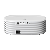 Proyector Holográfico Multimedia 4K con Enfoque Automático, Sonido Estéreo 3D, Video Beamer LCD Full HD 1080P Nativo de 700 ANSI Lúmenes, Novedad