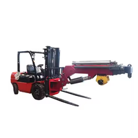Attachement de chariot élévateur de haute qualité Jib Boom Crane Arm pour chariot élévateur de 5 tonnes
