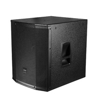 Haut-parleur de caisson de basses actif professionnel de grande taille de 18 pouces