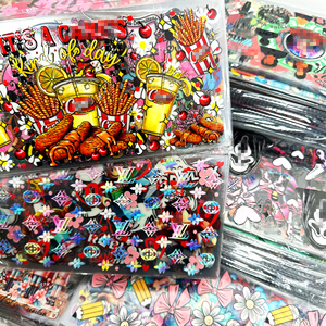 Pellicola Flessibile UV DTF per Bicchieri in Vetro, Ceramica e Metallo, Adesivi Impermeabili e Durevoli per Uso Commerciale e Domestico, <span class=keywords><strong>Stampa</strong></span> a Trasferimento - Product Image 1