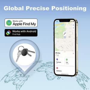 Venta caliente Etiqueta de seguimiento inteligente Sistema dual Air Tracker para Android e IOS Material plástico Find My Compatible - Product Image 2
