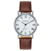 Nouvelle montre pour homme avec cadran à chiffres romains, style décontracté et professionnel, pour étudiants, avec bracelet incrusté de strass