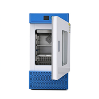 Incubateur de laboratoire de microbiologie, incubateur de refroidissement biochimique BOD, 5 à 65 °C ℃   Température constante pour la culture de bactéries, test de laboratoire, 50 à 460 L
