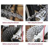 Essential 60ML Accessoires de vélo Outil pratique de réparation de chaîne avec chiffon de nettoyage pour le vélo et le vélo Lubrifiant à l'huile