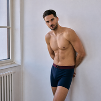 Boxers amples pour hommes grandes tailles en fibre de bambou, avec bande élastique jacquard, respirants, écologiques, antibactériens, à braguette boutonnée