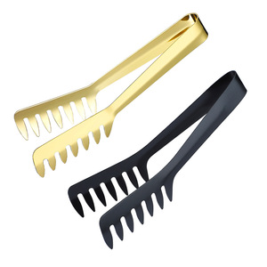 <span class=keywords><strong>Pince</strong></span> <span class=keywords><strong>à</strong></span> pâtes et <span class=keywords><strong>à</strong></span> pain en acier inoxydable écologique et portable – Accessoires de cuisine durables pour la maison - Product Image 1