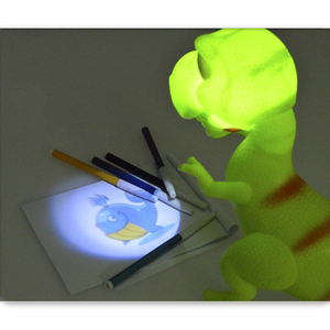 Дошкольные <span class=keywords><strong>2</strong></span> в 1 образовательные игрушки динозавр проектор живопись для детей - Product Image 4