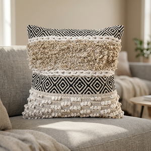 Fundas de Almohada Personalizables de Primera Calidad, Ecológicas, de Mezcla de Algodón, Estilo Bohemio, con Estampado Festivo, para Decoración de Sala de Estar, Sofá y Dormitorio - Product Image 3