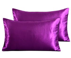 Атласная наволочка для волос и кожи набор из 2 стандартных шелковистых атласных наволочек наволочки с закрытием конверта - Product Image 6