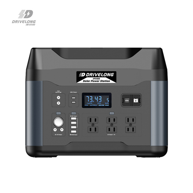 Efficient Durable Eco-Friendly Durable 1000w 1028wh Portable Power Station With Solar Panel
