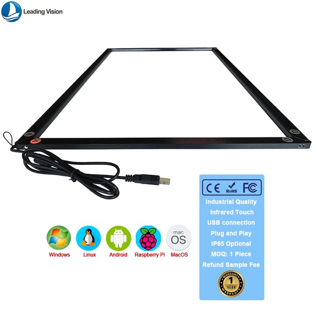 43 Inch New Infrared Multi-Touch Frame Kit with USB Interface for 32''-98'' Screens-Business Use Touch Kit 42 Inch