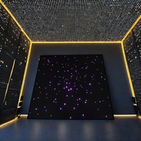 Plafonnier étoile à fibre optique LED facile à installer Plafonniers ciel étoilé