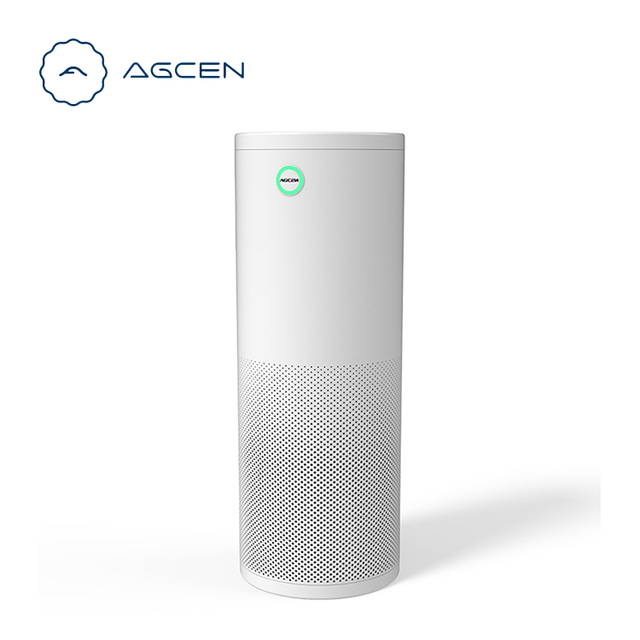 For Electric Metal Air Purifier with True HEPA & Activated Carbon Filters Remote Control WiFi Enabled
