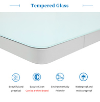 Bureau debout électrique réglable en hauteur avec tiroir, cadre métallique relevable, mobilier de bureau, table avec plateau en verre trempé