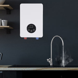 Calentador de ducha eléctrico con Control táctil de 220V y 5500W, calefacción de velocidad doméstica con carcasa de plástico de temperatura constante para baños - Product Image 6