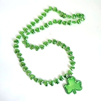 Haiwin – collier de perles du Festival irlandais de la saint-Patrick, accessoires pour cadeaux de la saint-Patrick