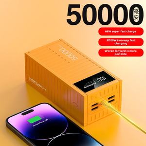 Chargeur portable 66W à charge ultra-rapide, <span class=keywords><strong>batterie</strong></span> <span class=keywords><strong>externe</strong></span> 50 000 <span class=keywords><strong>mAh</strong></span> grande capacité, charge bidirectionnelle rapide, vente en gros - Product Image 5