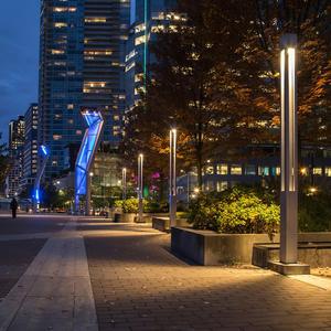 Lampadaire de Jardin Moderne en Acier Galvanisé IP65 – Lampe Piliers Minimaliste pour Allées de Jardin et Villas – Étanche pour Projets Extérieurs – Vente en Gros - Product Image 5