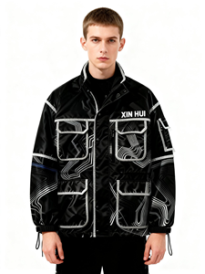 Venta al por Mayor de Fábrica 2026 OEM Personalizado Venta Directa Chaqueta Casual de Invierno para Hombre, Material de Poliéster Resistente, Diseño Multibolsillos - Product Image 2