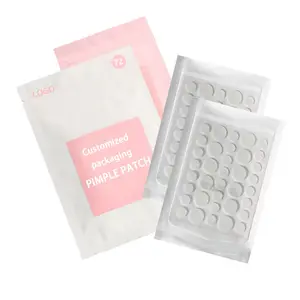 Mụn trứng cá vá vô hình axit dầu da 36dots 48 dots 72 cho make-up và chăm sóc sức khỏe hình dạng hài hước bướm mụn các bản vá lỗi