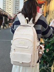 <span class=keywords><strong>Sac</strong></span> <span class=keywords><strong>à</strong></span> <span class=keywords><strong>dos</strong></span> tendance et durable pour femmes, hommes, lycéens, style workwear, grande capacité 25-<span class=keywords><strong>50L</strong></span>, avec coussin d'air, en nylon, fermeture éclair - Product Image 5