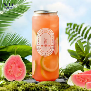 Nouveau design en gros 200ml 250ml 330ml 500ml 650ml bouteilles transparentes réservoir Pet non toxique résistant à l'usure canettes avec couvercle - Product Image 1