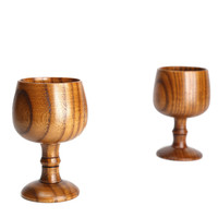 Gobelet en bois de jujube écologique classique, verre à vin, tasse rouge, tasse à bière, tasse à thé, tasse à café, mug, bouteille d'eau