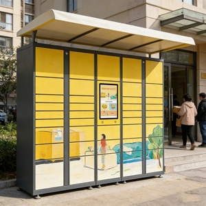 XinJu - Casillero Inteligente para Paquetes de Gran Capacidad con 96 Puertas, Sistema de Entrega Modular, Buzón de Correo de Alta Eficiencia para Almacenes de Comercio Electrónico - Product Image 6