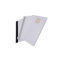 Carte à puce de contact personnalisée FM4428 avec numéros NBS à 16 chiffres Carte à puce RFID en PVC Fréquence 13.56MHz