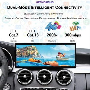 Radio para Auto con Pantalla QLED de 15.8'' para Mercedes-Benz GLC GLE GLS, GPS Navirider, Android 15, CarPlay Inalámbrico, WiFi/Bluetooth Integrado de 360° - Product Image 2