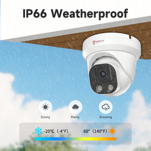 Caméra tourelle <span class=keywords><strong>Anpviz</strong></span> AI 8MP 4K POE, stock américain, détection humaine/véhicule, H.265+, IP66, installation facile, extérieur - Product Image 4