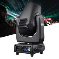 Projecteur Beam Moving Head 380W avec Effet Anneau DMX512 TOP37 pour Éclairage Scénique DJ, Discothèque, Concert, Fête, Club, Mariage, Événement
