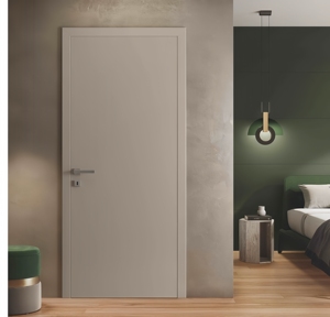 2025 <span class=keywords><strong>puertas</strong></span> interiores de madera maciza para dormitorio con diseño minimalista paneles de puerta decorativos ocultos instalados en el sitio - Product Image 5