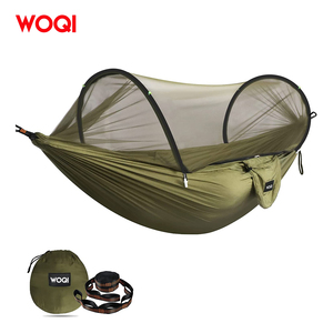WOQI – <span class=keywords><strong>tente</strong></span> <span class=keywords><strong>hamac</strong></span> d'extérieur ultralégère en <span class=keywords><strong>toile</strong></span> <span class=keywords><strong>de</strong></span> coton, <span class=keywords><strong>tente</strong></span> <span class=keywords><strong>de</strong></span> camping simple et double avec moustiquaire, meilleure vente - Product Image 1