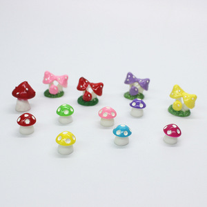 Miniature Resin Mushrooms For Succulent Pots Decorative <b>Ornaments</b> Craft Supplies - Product Image 3