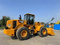 Chargeuse sur pneus Caterpillar CAT 966H d'occasion, modèle 2022, transmission 4x4, chargeuse frontale avec moteur et roulement, capacité de charge nominale de 6 tonnes
