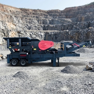 Usine mobile <span class=keywords><strong>de</strong></span> concassage et <span class=keywords><strong>de</strong></span> criblage <span class=keywords><strong>de</strong></span> pierres sur roues MTN0926, contrôlée par PLC, haute capacité 85-200t/h, équipement <span class=keywords><strong>de</strong></span> traitement du minerai - Product Image 1