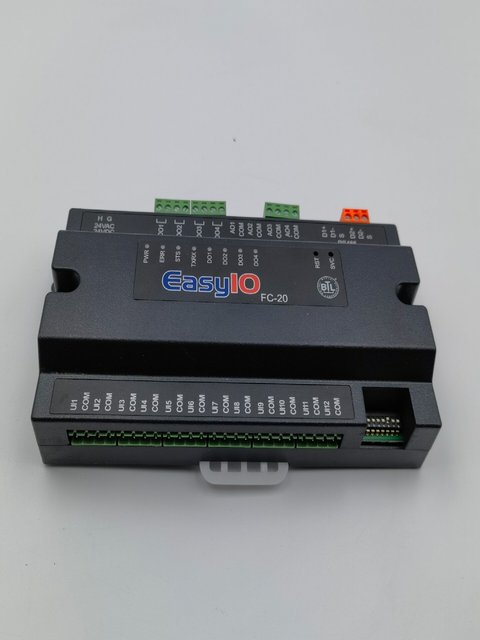 Brand New Original for EasyIO FC 20 Master Field Controller 20 IO Points BACnet Modbus 24VAC/24VDC for HVAC Control